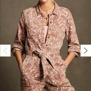 Anthropologie jumpsuit